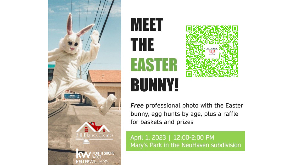 Free Family Event- Photos with Easter Bunny and Egg Hunt